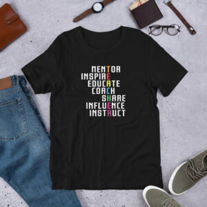 Motivational Teacher Design T-Shirt – Inspire & Educate in Style!