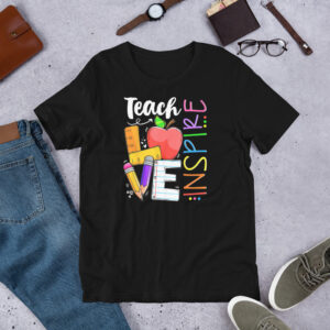 "Teach Love Inspire" T-Shirt – A Meaningful Statement for Educators!