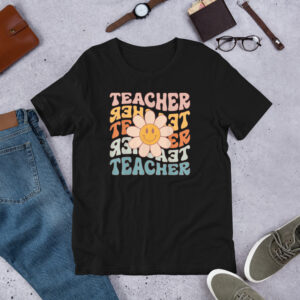 Groovy Teacher Shirt – Retro & Fun Design for Educators