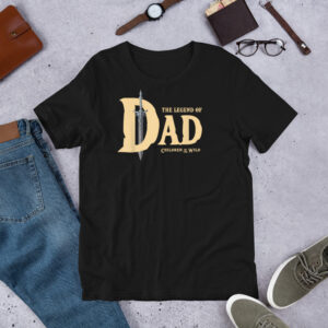 Father’s Day Adventure Dad T-Shirt – The Legend of Dad: Children of the Wild
